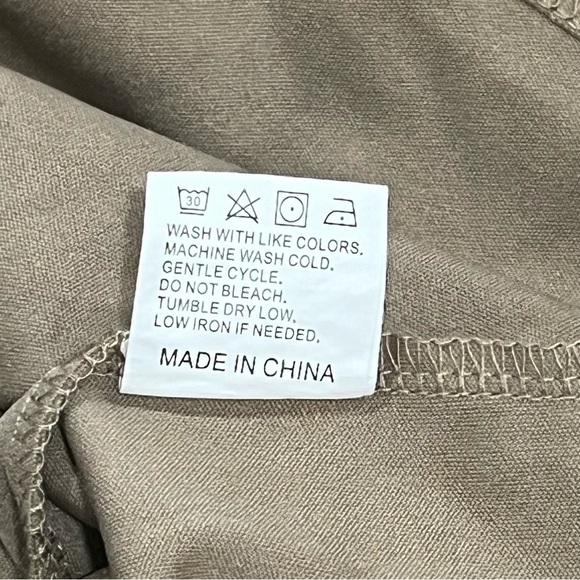 Sequin Heart Long Sleeve Top with Matching Joggers - Taupe - Picture 12 of 13